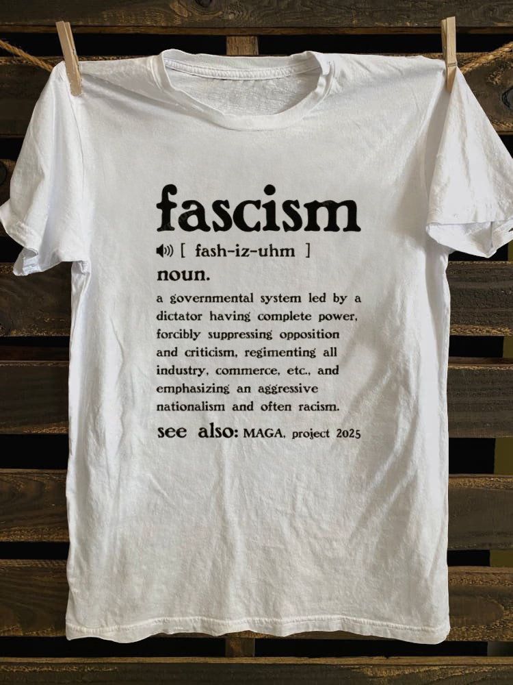 Fascism T-shirt