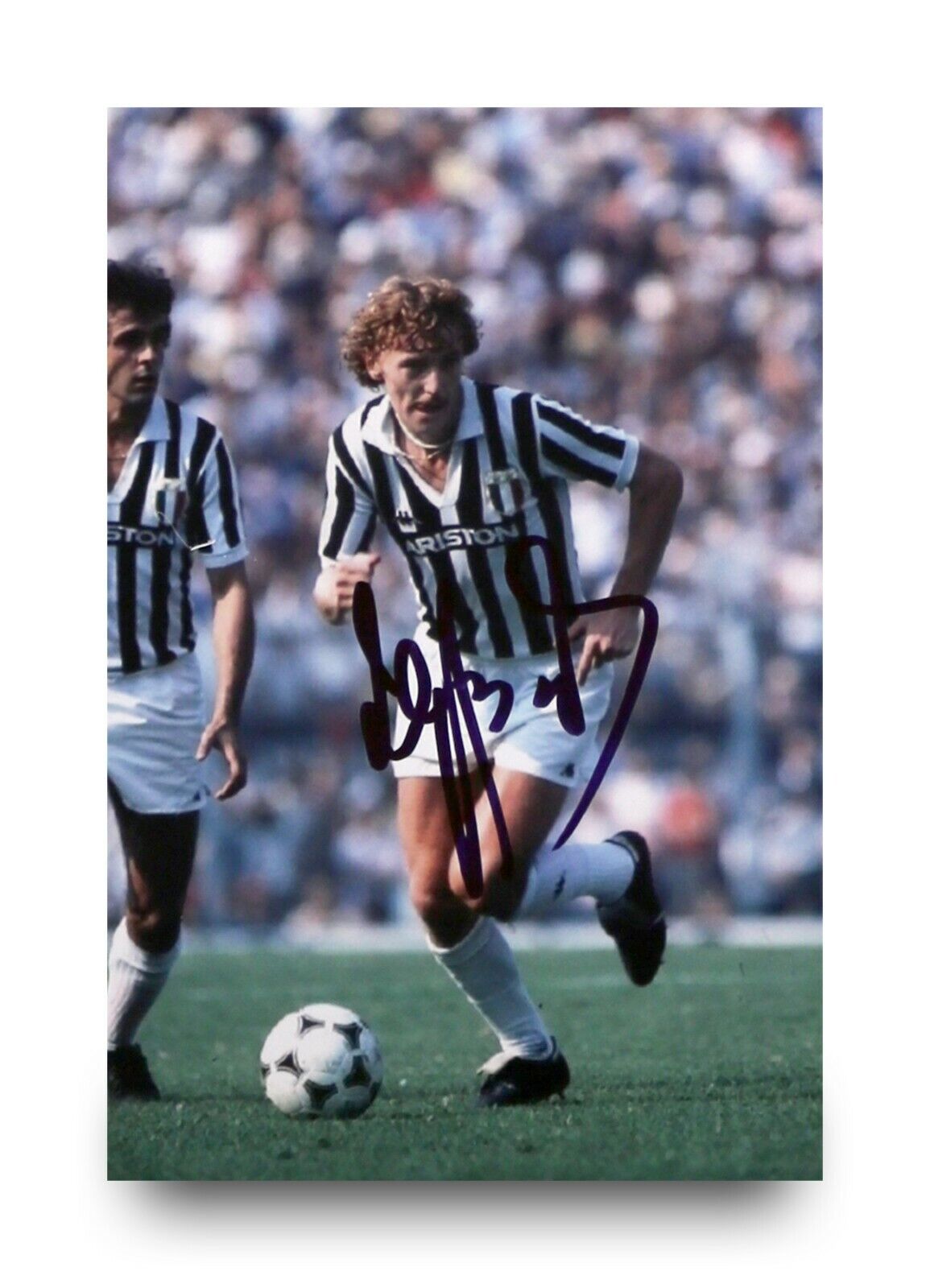 Zbigniew Boniek Signed 6x4 Photo Poster painting PZPN Polish Genuine Autograph Memorabilia + COA