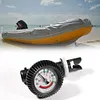 Air Pressure Gauge 5 PSI Thermometer Connector for Inflatable Boat