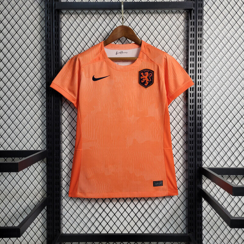 2023 Netherlands Women’s World Cup Women Home Soccer Jersey mysite