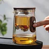 Magnetic Portable Filter Tea Cup Tea Water Separation Cup Travel Office Tea Set
