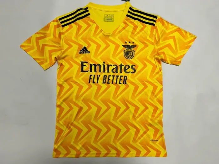 Fan Version 2025-2026 Benfica Away Yellow Soccer Jersey