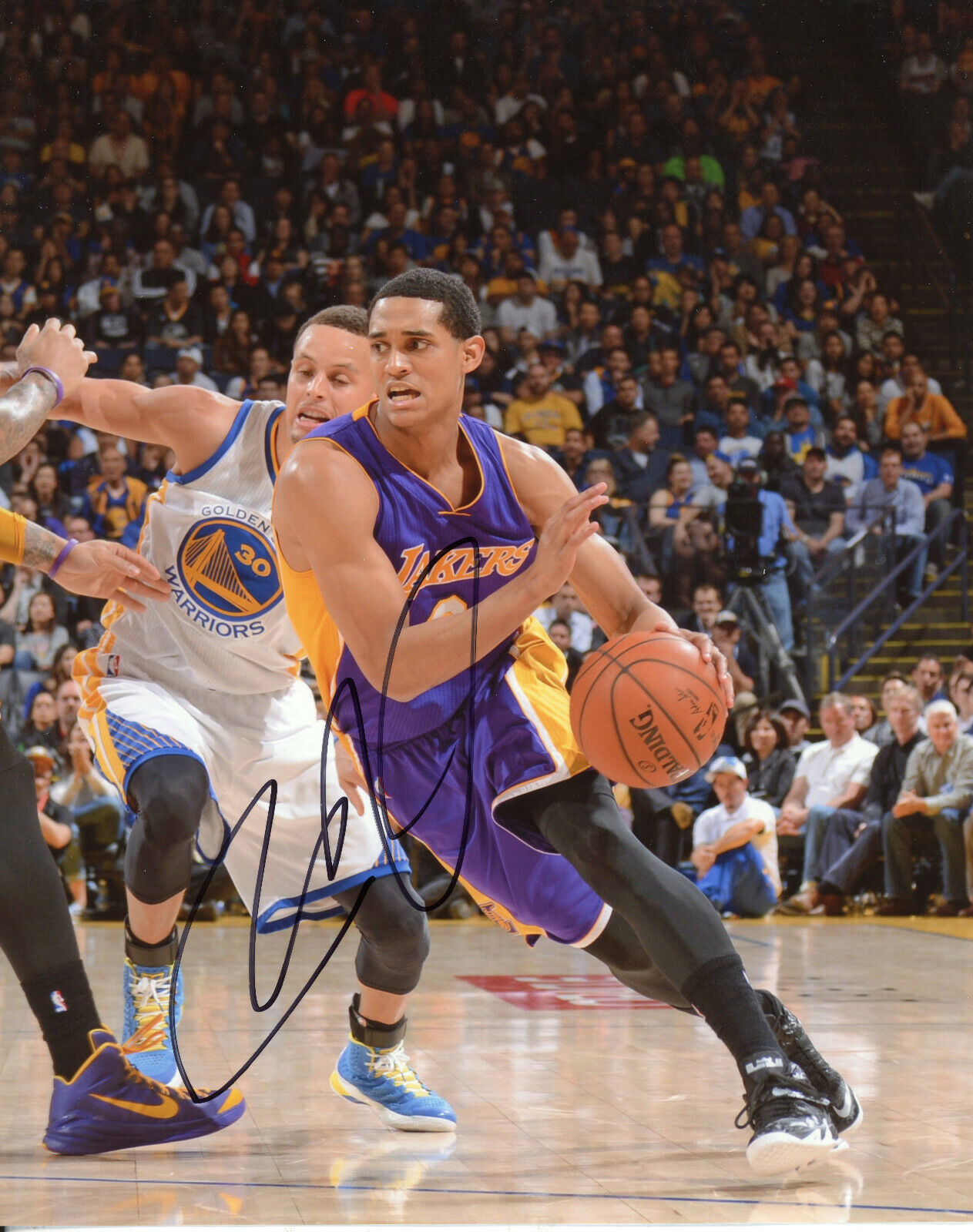 Jordan Clarkson Autographed 8x10 Los Angeles Lakers#S1441