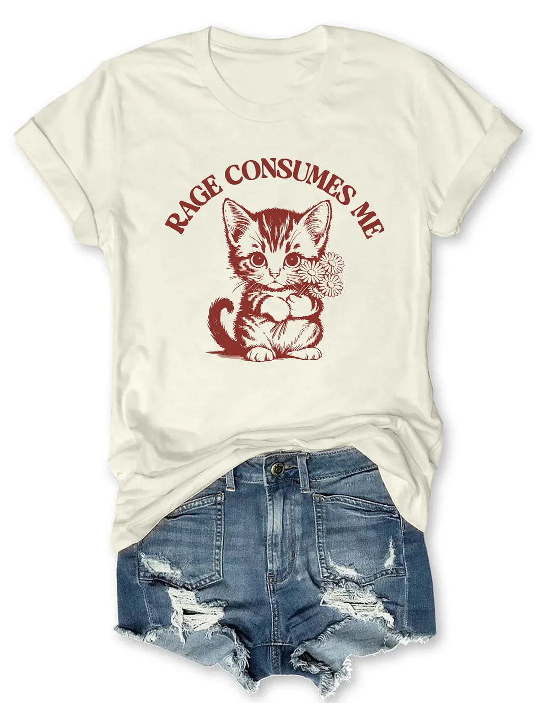 Rage Consumes Me T-shirt