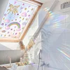 Magical Unicorn Rainbow Stars Window Static Sticker Home Decor