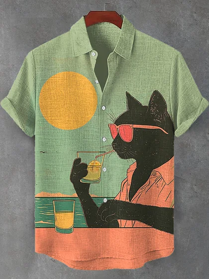 ■R.SHEMISTE■ STUD CAT WASHING CHECK SHIRT WINE korsina