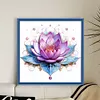 Lotus Bead Embroidery Kit Pre-Printed Bead Cross stitch tapestrymarket