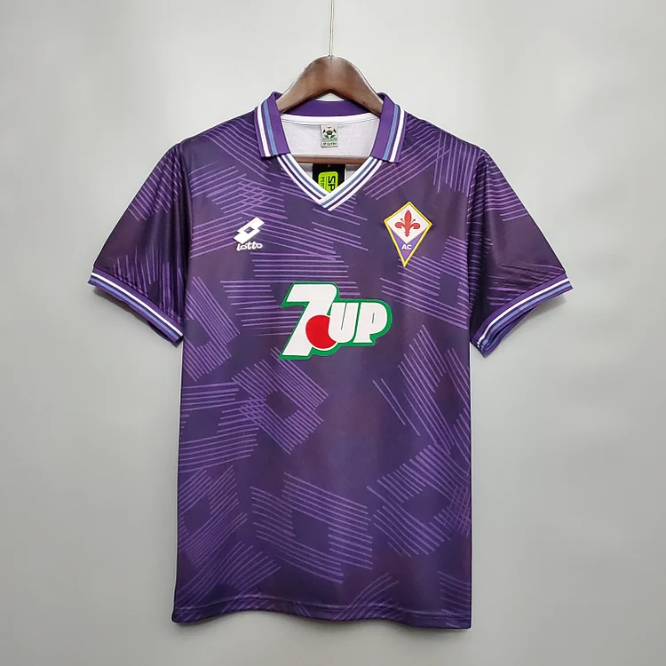 1992/93 Fiorentina home retro jersey 1:1 Thai quality
