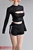 1/6 soldier sports shorts yoga pants plastic body knitted model accessories clothes fit12 inch female figure body-aliexpress