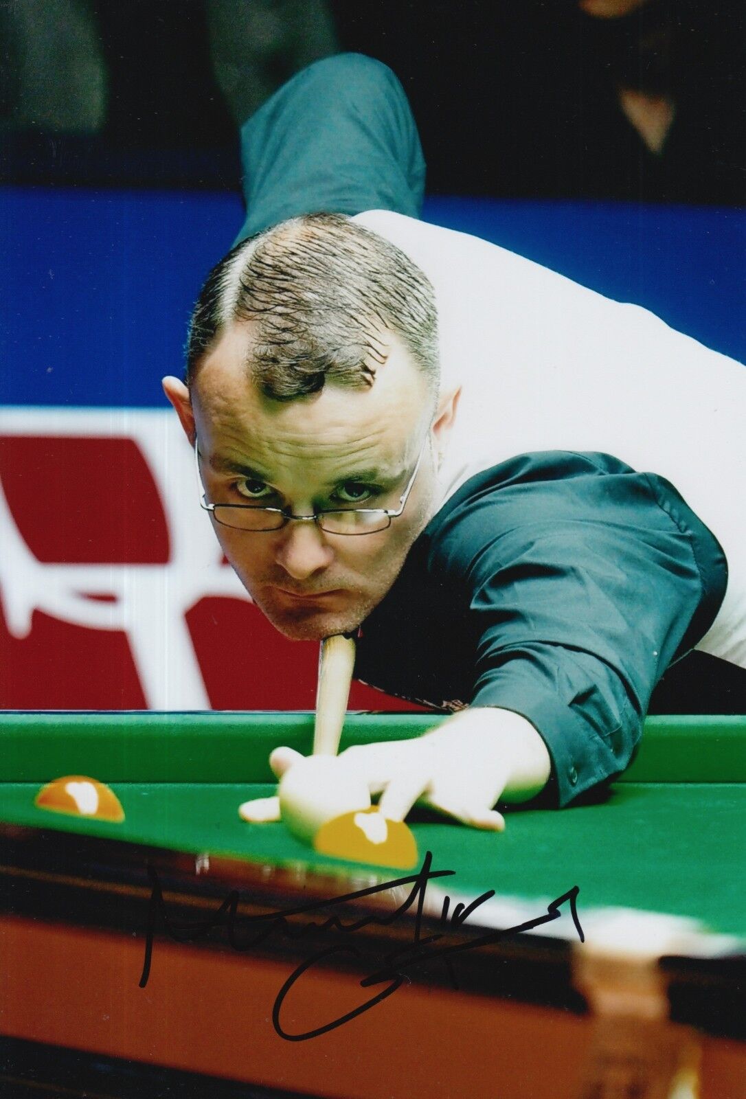 MARTIN GOULD HAND SIGNED 12X8 SNOOKER Photo Poster painting PROOF 1.