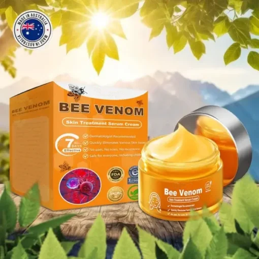 🔥𝑩𝒆𝒆 𝑽𝒆𝒏𝒐𝒎 𝑺𝒌𝒊𝒏 𝑻𝒓𝒆𝒂𝒕𝒎𝒆𝒏𝒕 𝑺𝒆𝒓𝒖𝒎 𝑪𝒓𝒆𝒂𝒎👨‍⚕️ (Suitable for all ages & FDA recommends)