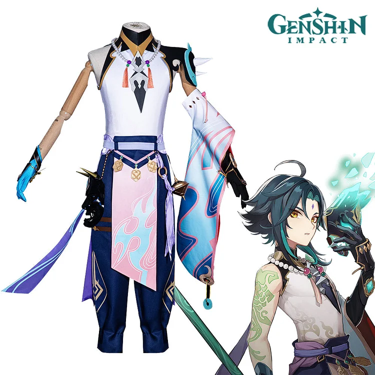 Genshin Impact Xiao  Cosplay Costume