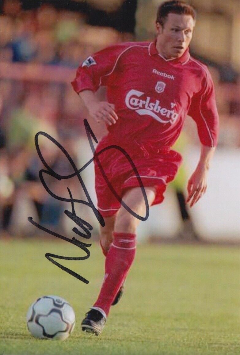 NICK BARMBY HAND SIGNED 6X4 Photo Poster painting LIVERPOOL FOOTBALL AUTOGRAPH 5