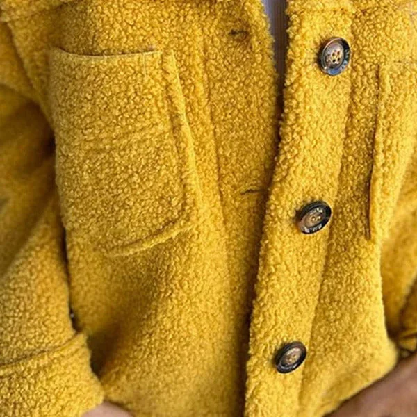 Elegant Short Jacket with Lapel – Ideal for Any Occasion