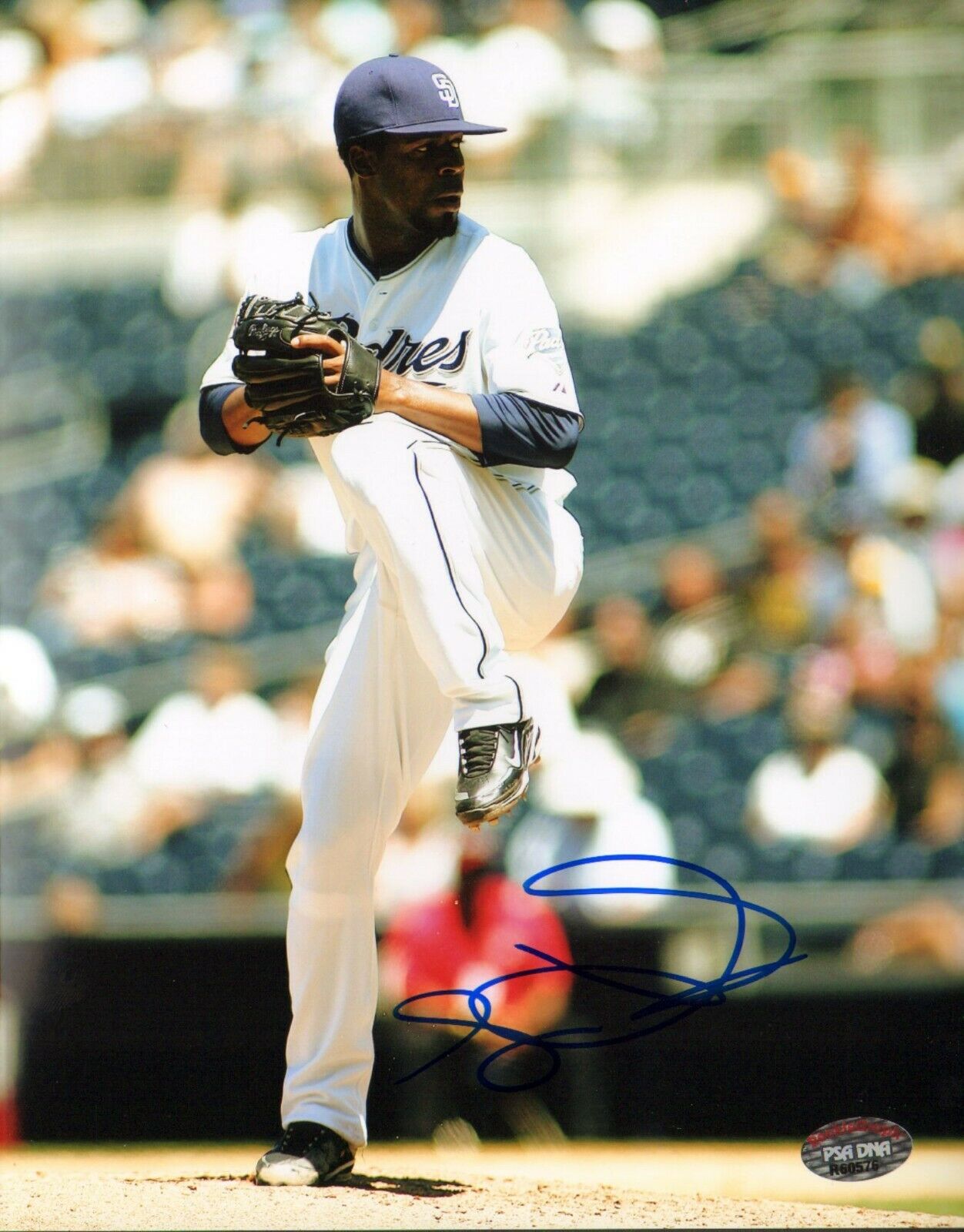 Luis Perdomo Signed 8x10 Photo Poster painting PSA/DNA Padres Baseball Rookie Picture Autograph