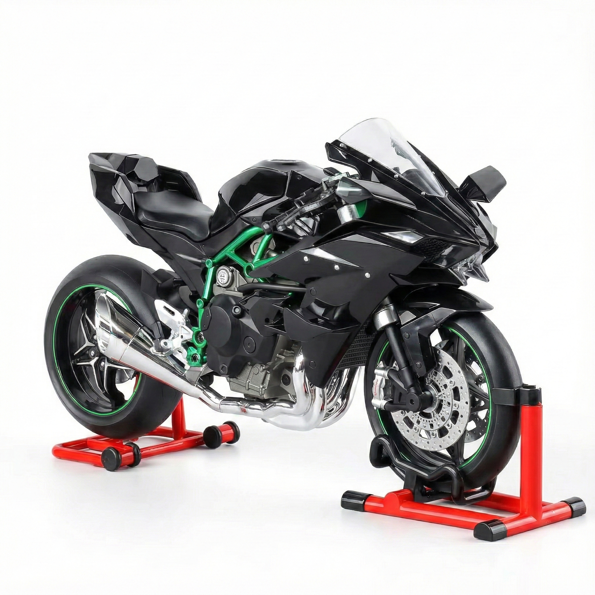 Kavvasaki Ninja H2R With Smoke