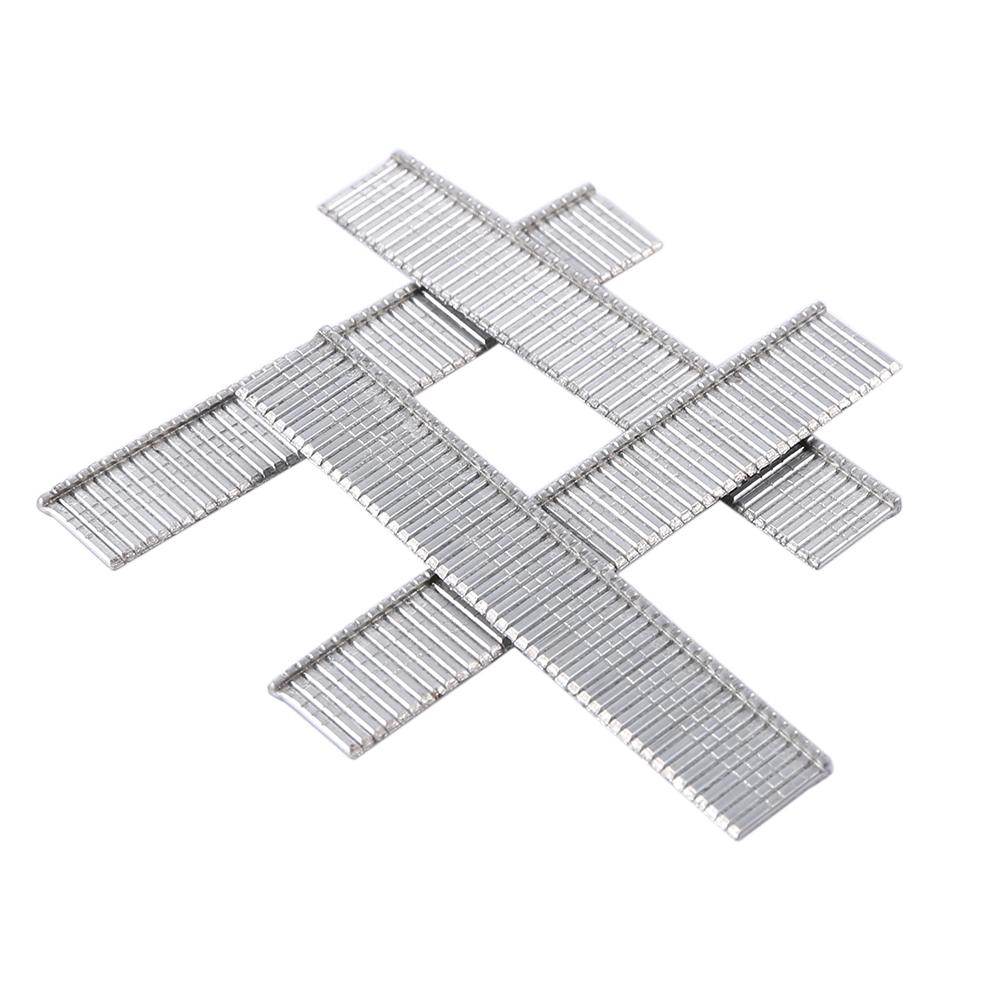 

1000pcs Metal T Shape/U Shape/Door Shape Nails Woodwork Staple Gun Stapler, 501 Original