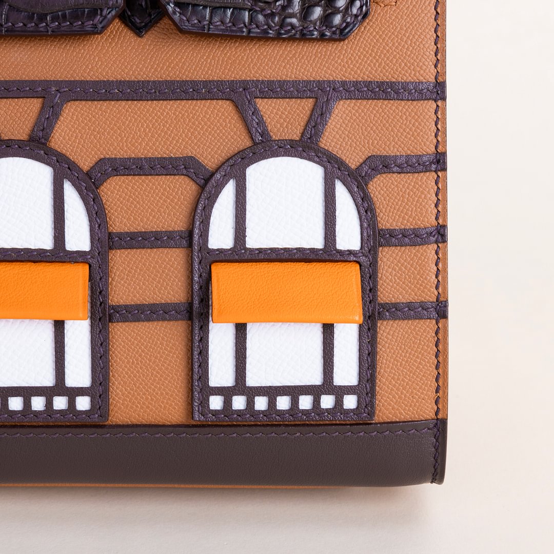 Birkin 20 Faubourg  Alligator/Epsom/Sombaero/Madame CK37 Gold PHW