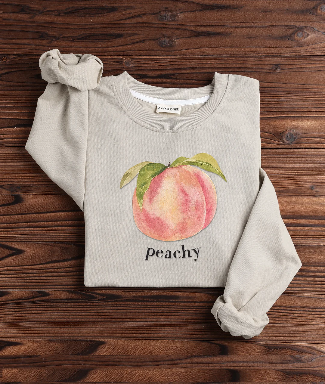 Peach Aesthetic Sweatshirt