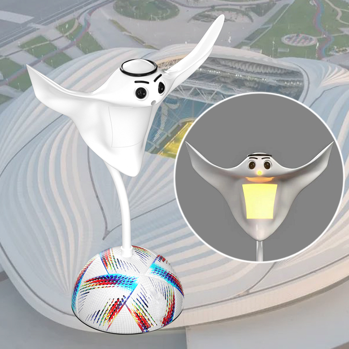 World Cup Mascot Eye Protection Table Lamp - Appledas
