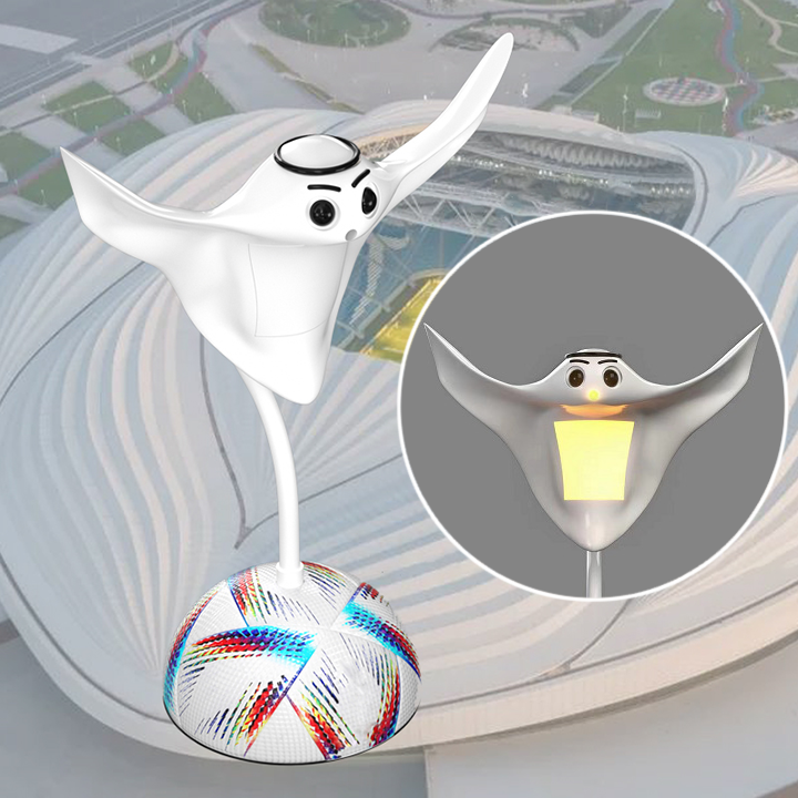 World Cup Mascot Eye Protection Desk Lamp