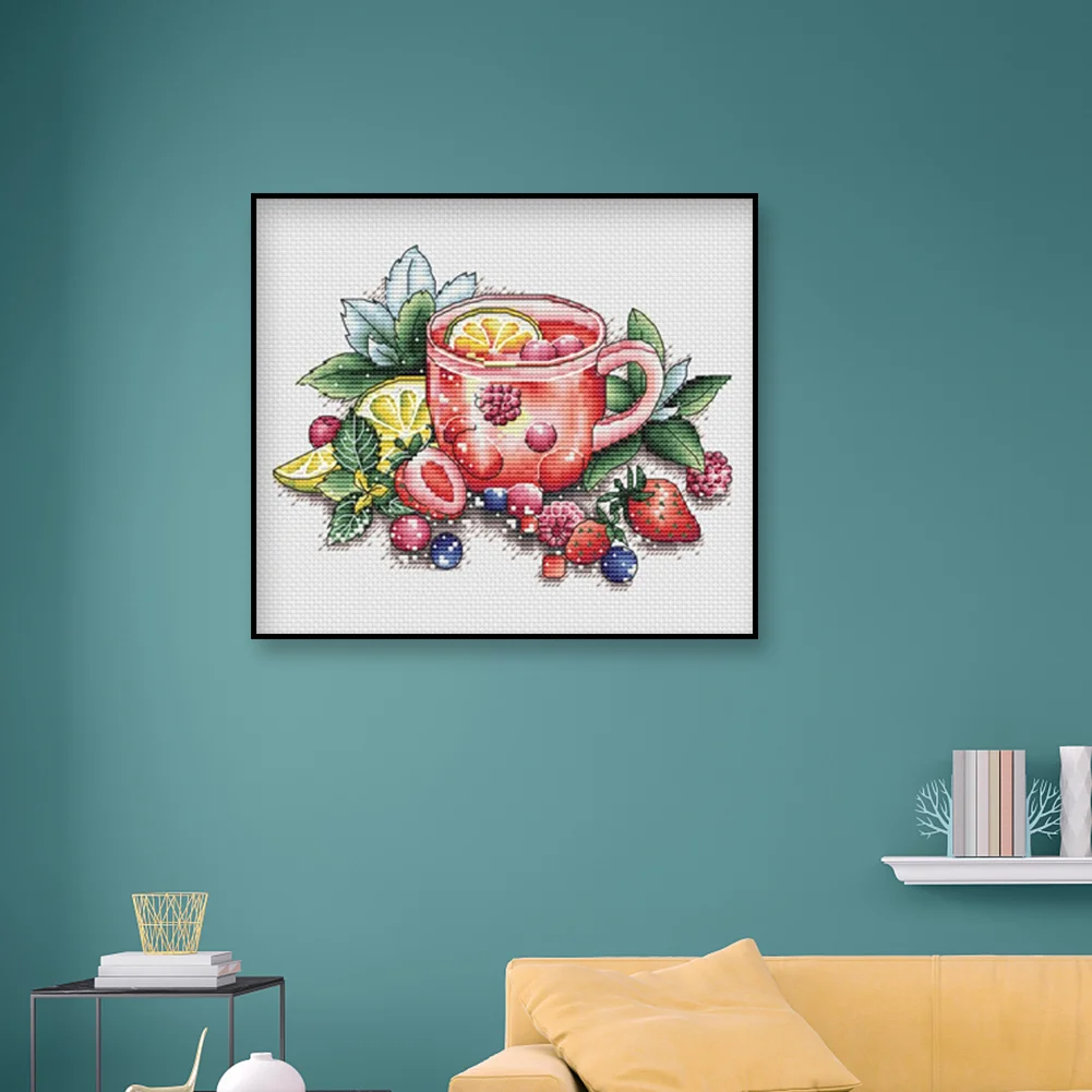 11ct Stamped Cross Stitch - Kitchen Gadgets(25*21cm)