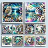 (Multi-Style) Flower Animal-18CT Stamped Cross Stitch  30*30cm/11.81*11.81in