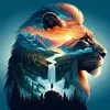 Silhouette - Lion-11CT Stamped Cross Stitch 40*40cm/15.75*15.75in