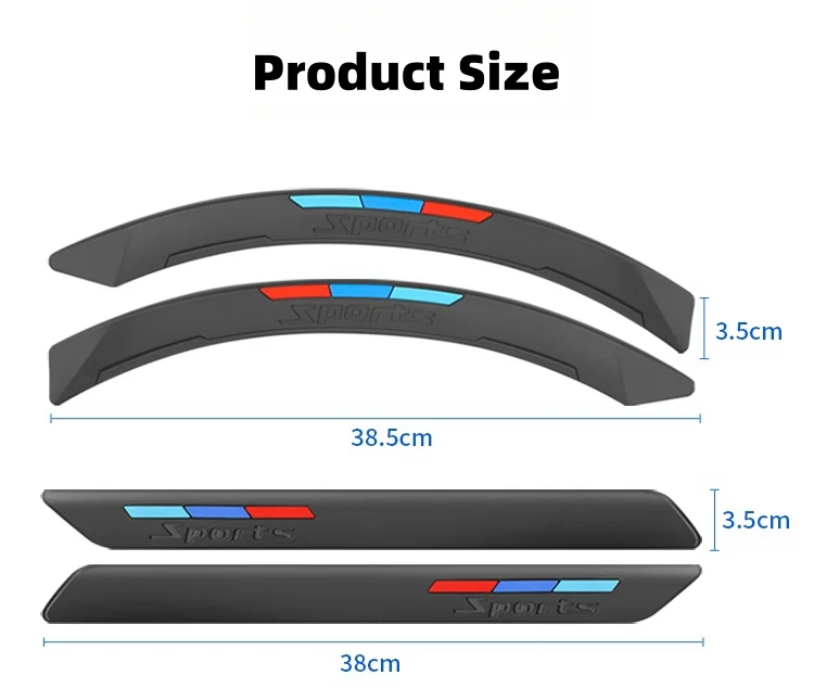 Car blind corner anti-collision strip