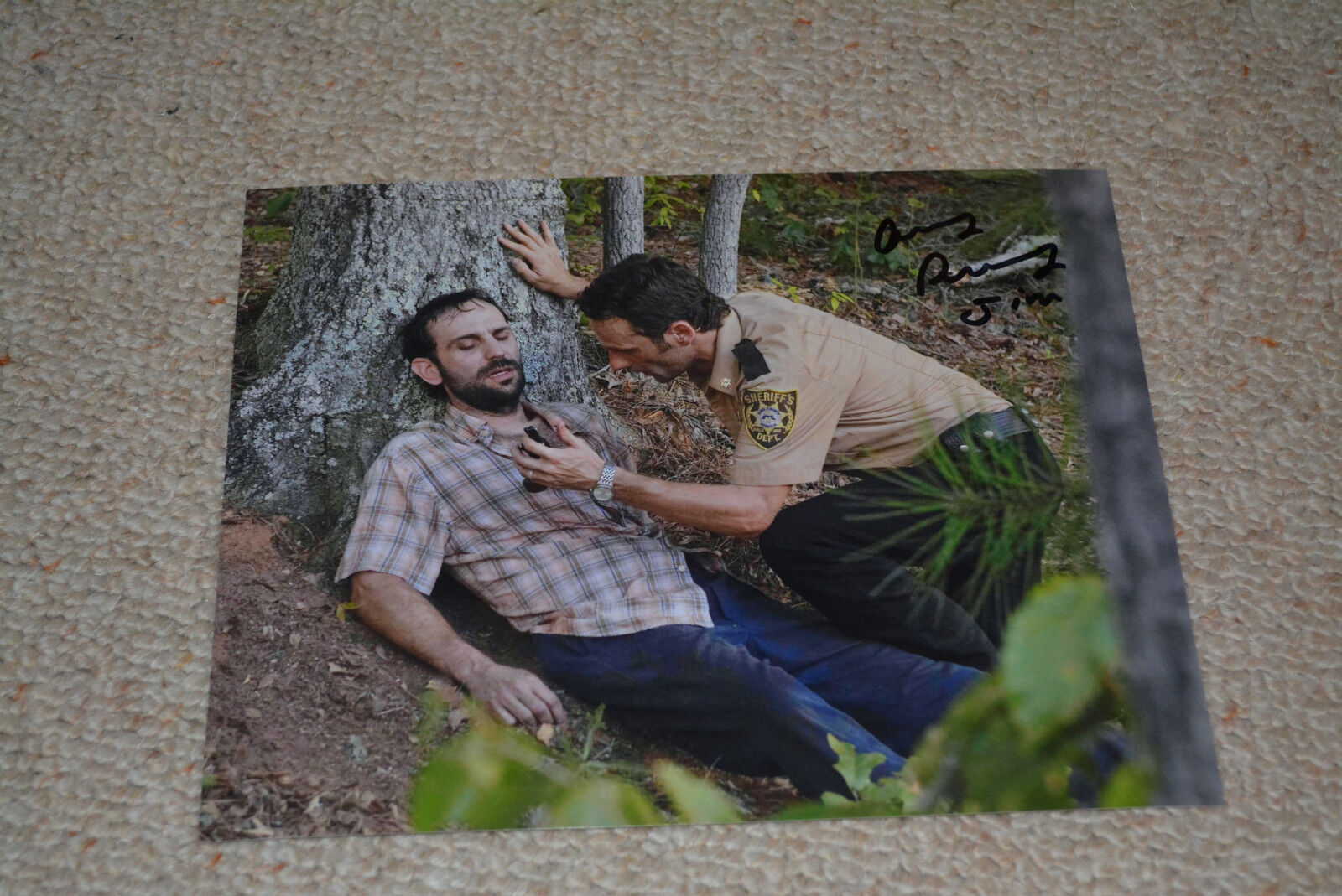 ANDREW ROTHENBERG signed autograph 8x10 In Person THE WALKING DEAD Jim