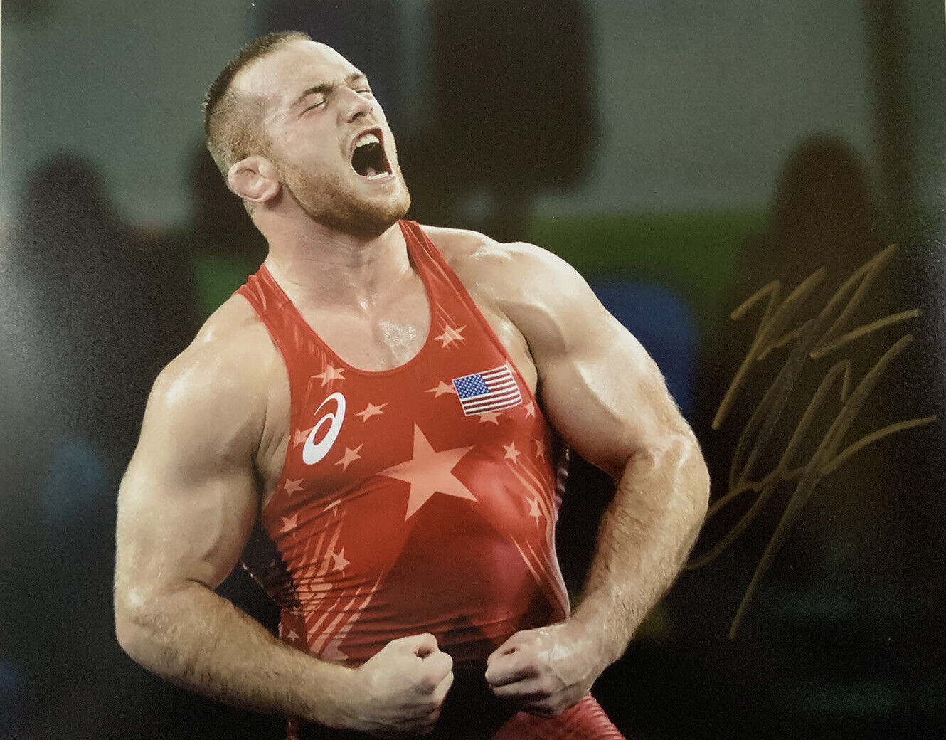 KYLE SNYDER HAND SIGNED 8x10 Photo Poster painting WRESTLING USA AUTOGRAPHED RARE AUTHENTIC