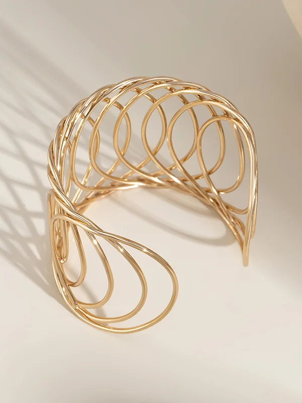 Original Creation Hollow Solid Color Bracelet Accessories