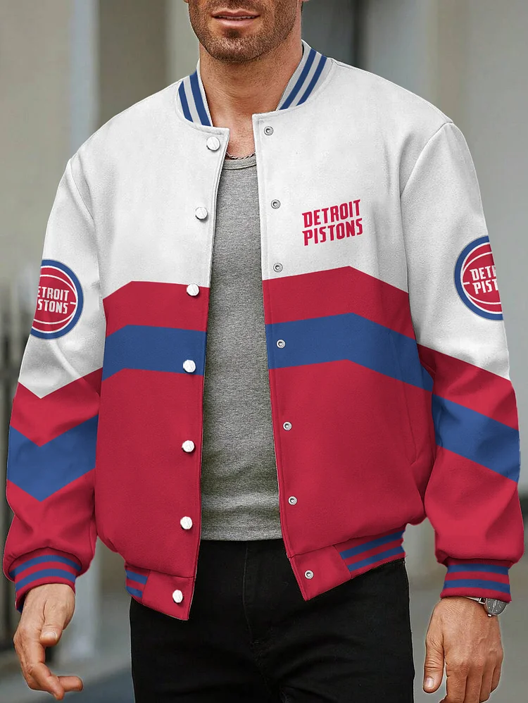 Detroit Pistons  Limited Edition Full-Snap Casual Jacket