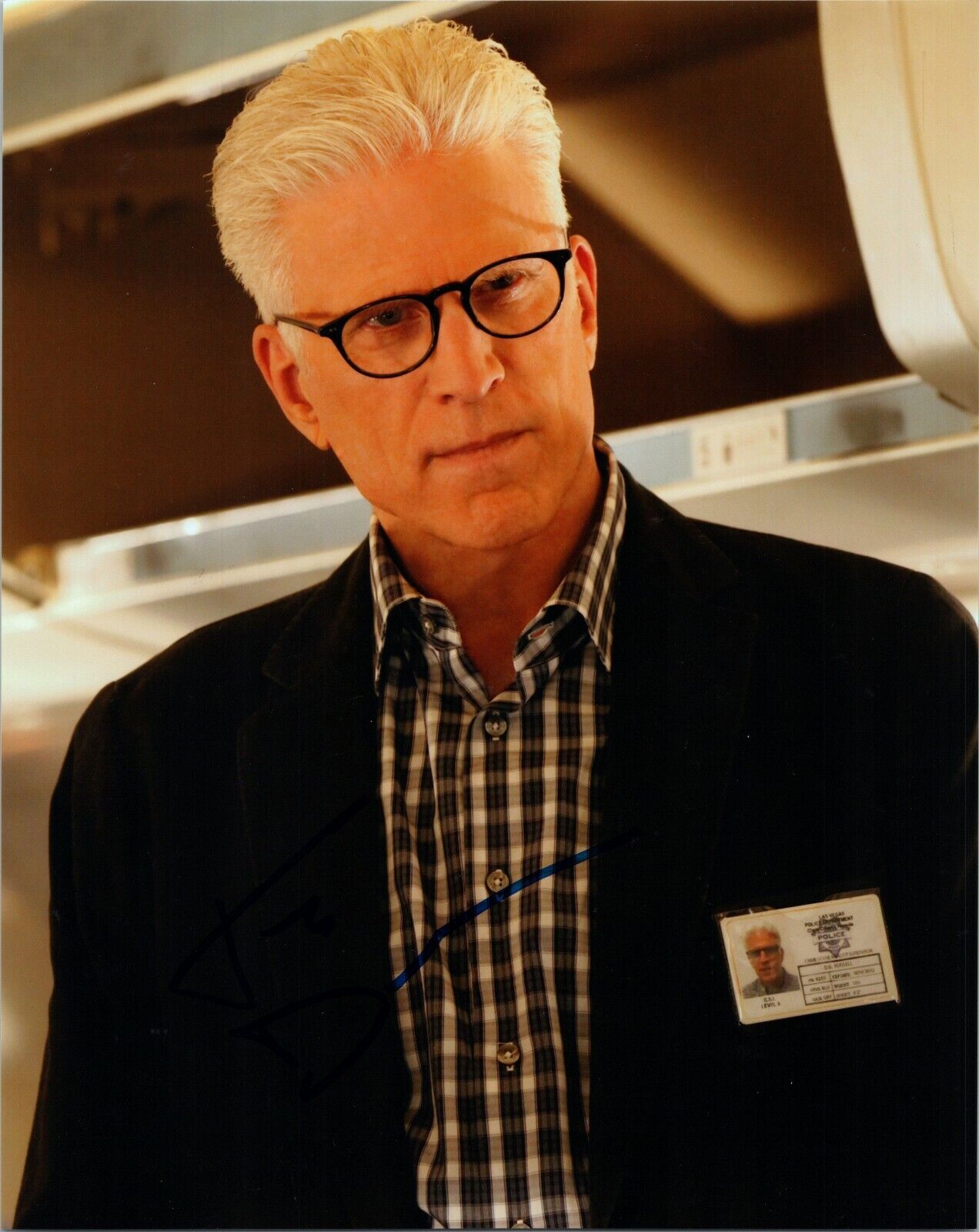 ~ TED DANSON Authentic Hand-Signed The Good place