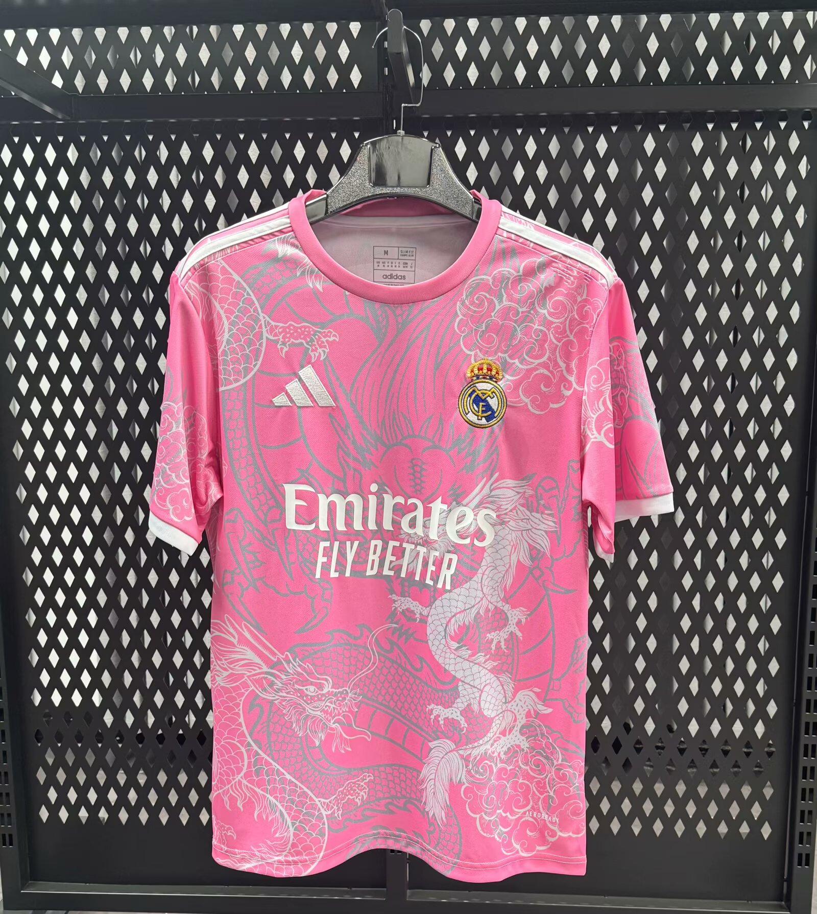 25/26 Football Shirt Real Madrid Pink Thai Quality
