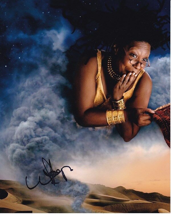 WHOOPI GOLDBERG Signed Autographed DISNEYLAND GOLDEN DREAMS Photo Poster painting