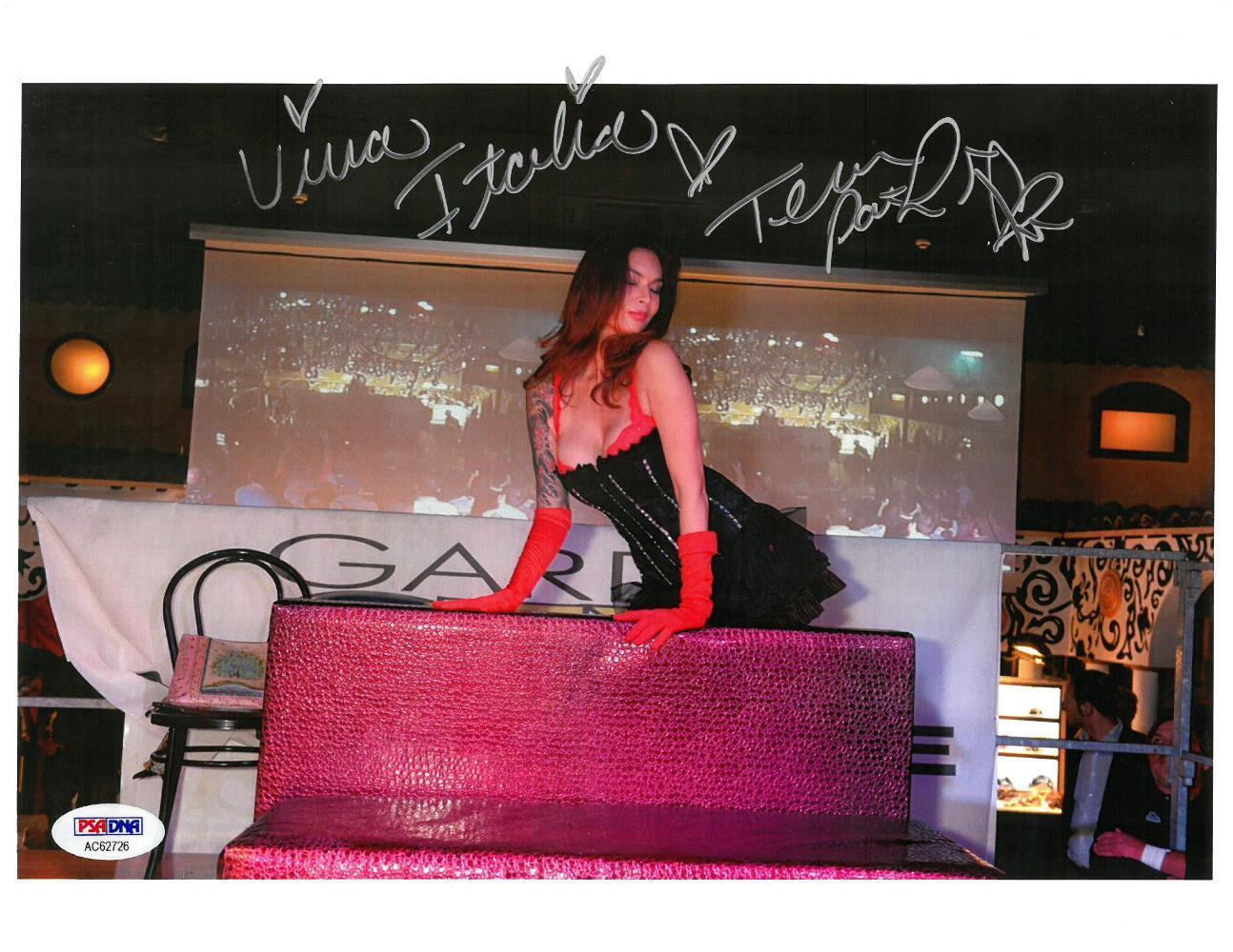 Tera Patrick Signed Autographed 8.5x11 Photo Poster paintings w/Black Corsett PSA/DNA#AC62726/27