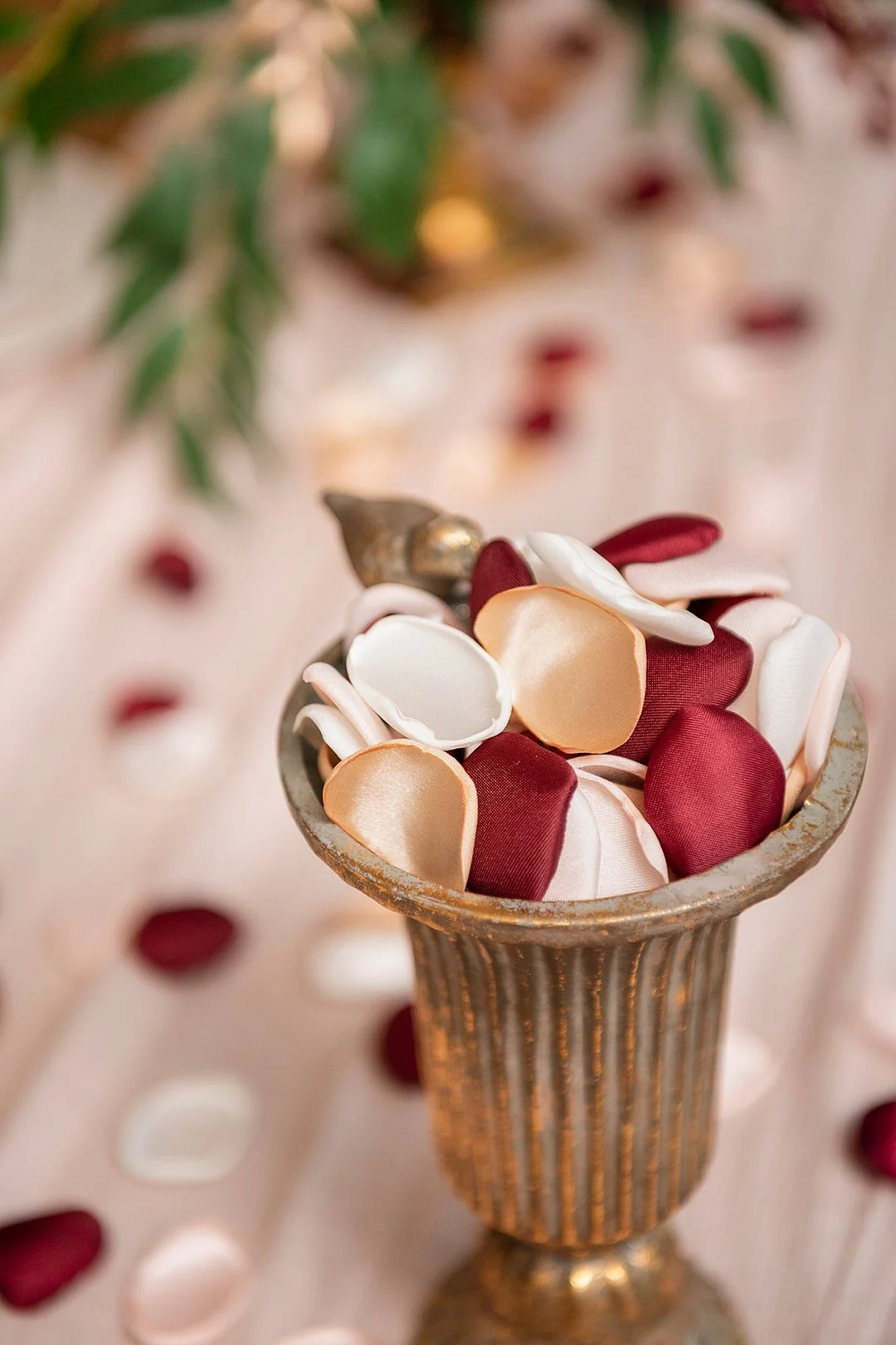 Silk Rose Petals