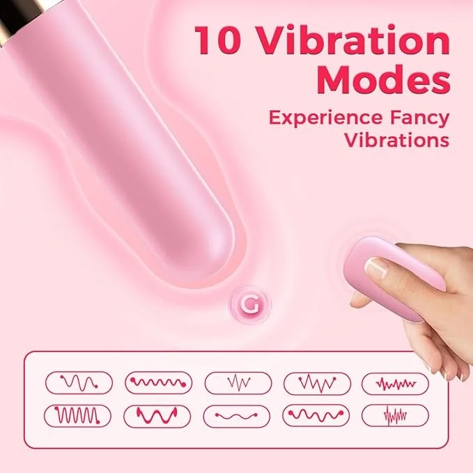 Nami – Remote-controlled Rose Bullet Vibrator For Clitoral & G-spot Pleasure