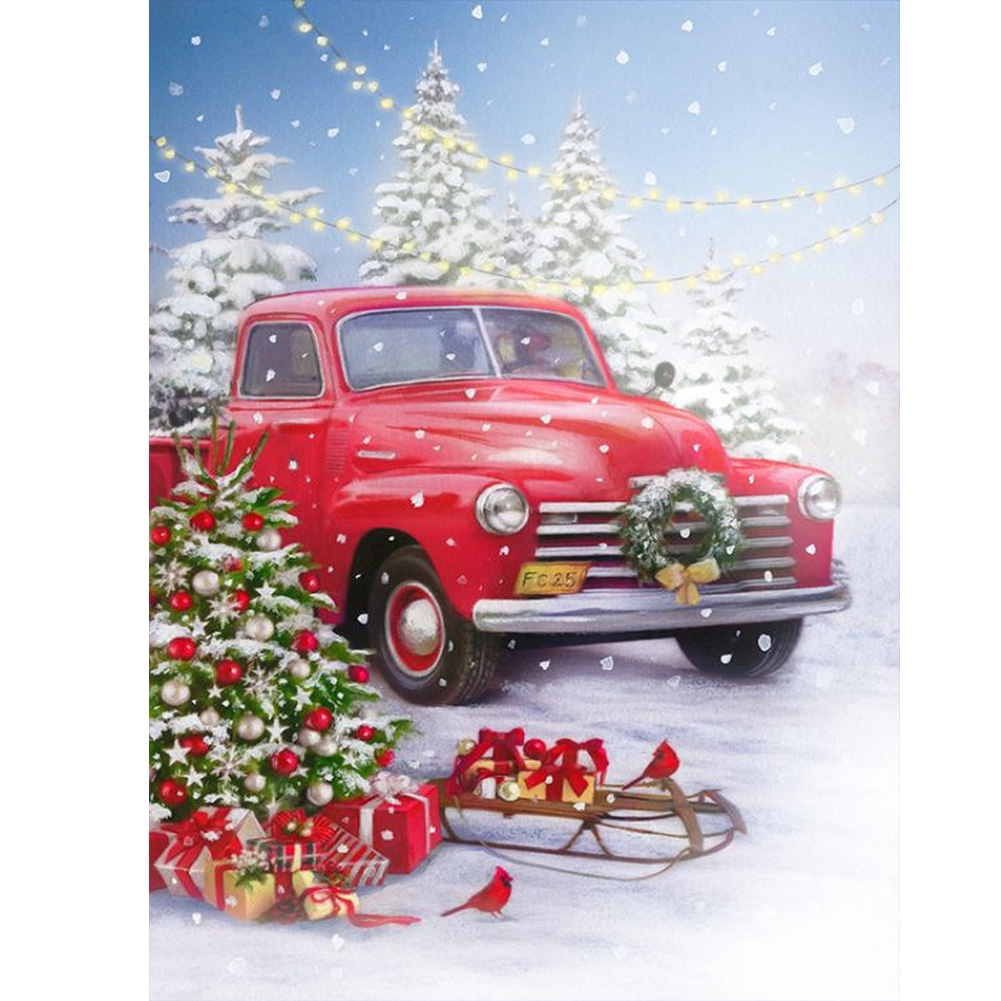 

Christmas - Round Drill Diamond Painting - 30*40CM, 501 Original