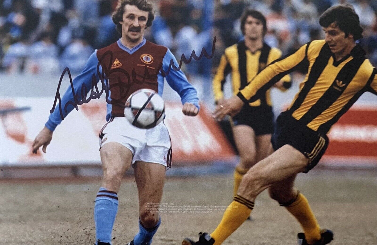 Des Bremmer Genuine Hand Signed Aston Villa 6X4 Photo Poster painting 3