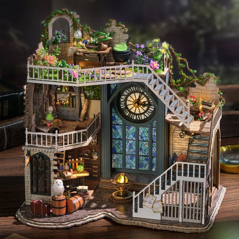 Magic Workshop Ruins Miniature Book Nook Kit