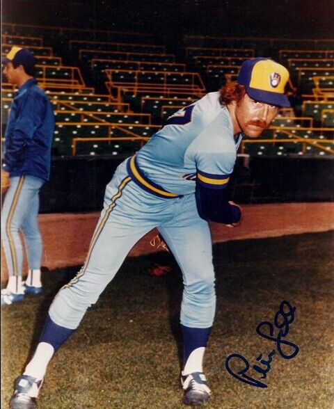 Pete Ladd Signed - Autographed Milwaukee Brewers 8x10 inch Photo Poster painting + RDM COA