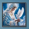 Religi&ouml;se Madonna - speziell geformtes Diamantgem&auml;lde - 30*30cm