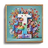 Butterfly Flower I 5D Partial Drill DIY Diamond Painting Kit 30*30cm