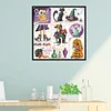 11CT Halloween - Stamped Cross Stitch 41*41cm/16.14*16.14in(Brand)