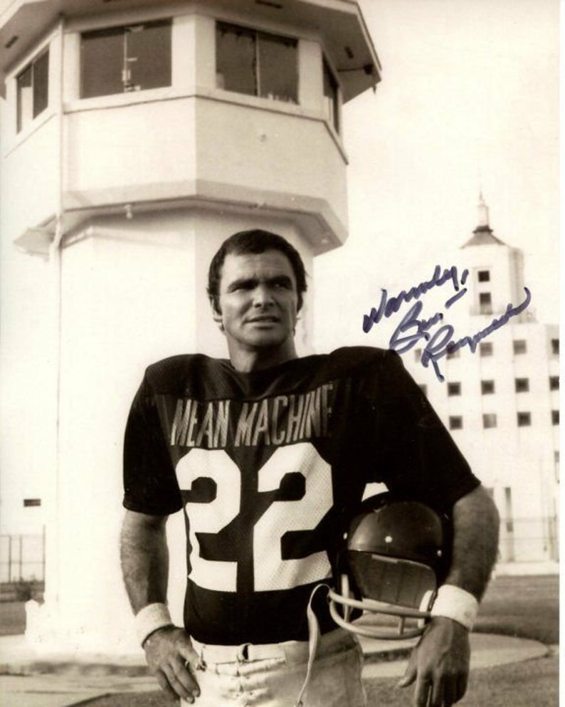 Burt reynolds signed autographed the longest yard paul crewe 8x10 Photo Poster painting