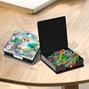 (US Local)Owl Diamond Painting Memo Pad Holder with 160 Sheets of Paper for DIY Art Craft