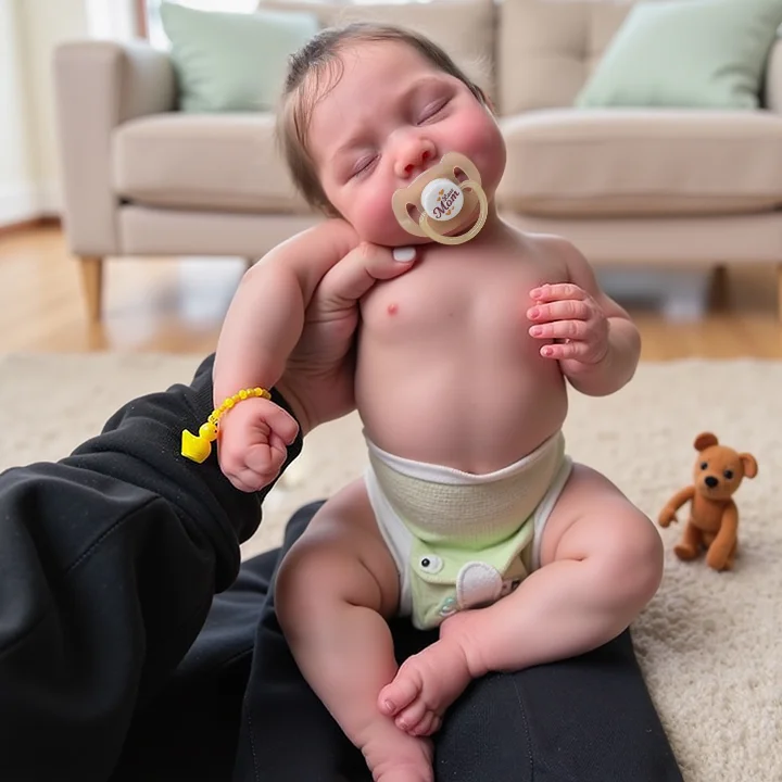 [🔥Hot Sale 2025]12"&16"& 20'' Full Body Silicone Bendable Reborn Baby Boy or Girl Dolls Named Zerlal and Nerzize Rebornartdoll® RSAW-Rebornartdoll®