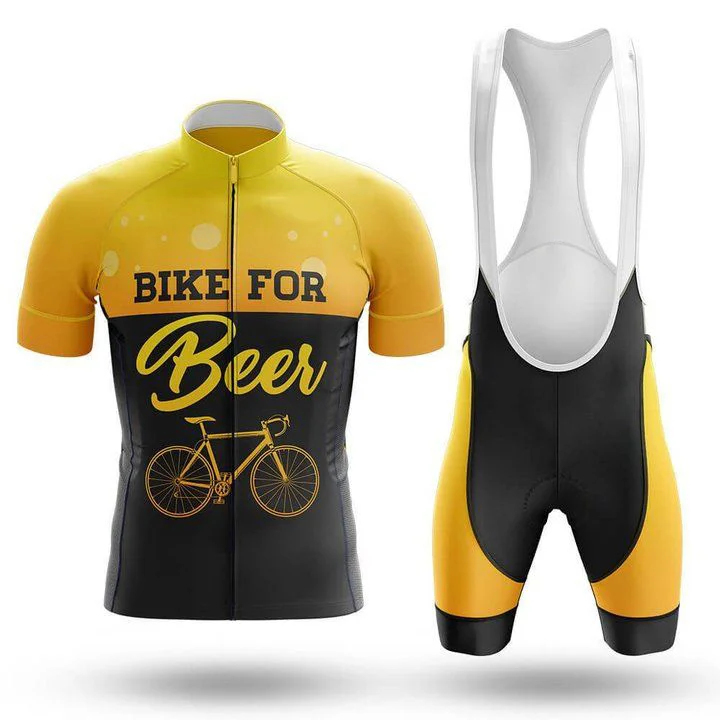 Bike For Beer Men's Short Sleeve Cycling Kit